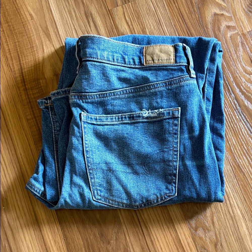 American Eagle Strigid baggy straight jeans
